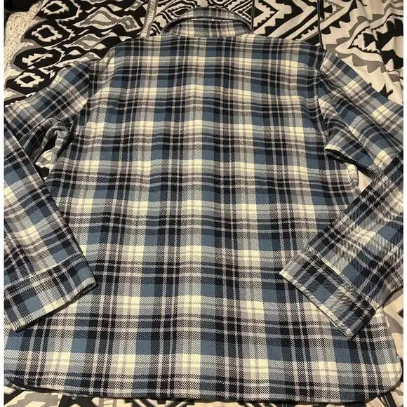 Nautica Men's Blue Plaid Button-Up Shirt L NWT - Picture 6 of 6